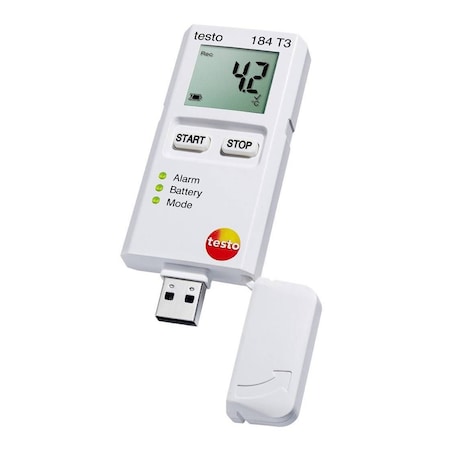 Testo 184 T3 temp logger w/ display 0572 1843